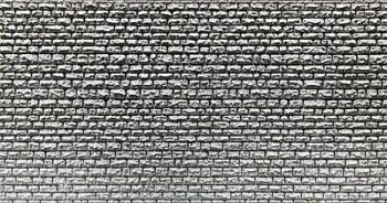 Placa imitación muro gris, 2 unidades. Medida: 370x125x4mm.