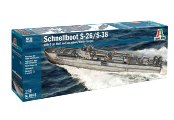 Schnellboot S-26/S-28. Kit plástico escala 1/35.