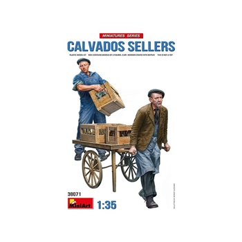 Calvados sellers, escala 1/35.