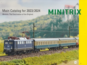 Catálogo Minitrix 2023/2024 en francés.