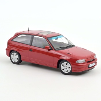 Opel Astra GSi 1992 color rojo.