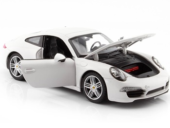 Porsche 911 Carrera S color blanco.