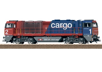 Locomotora diesel Vossloh G 2000 BB SBB Cargo G2000, época VI.