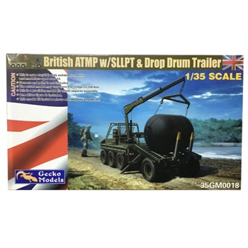 British ATMP w SLLPT Drop Drum Trailer, escala 1/35.