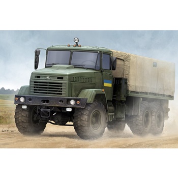 Ukraine KrAZ-6322 Soldier cargo truck, escala 1/35.
