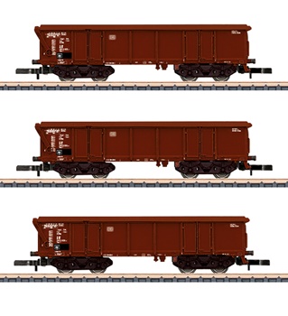 Set de tres vagones DB, época IV.