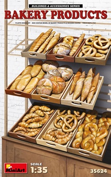 Productos de panadería, escala 1/35.