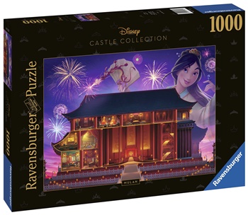 Disney Serie Castillo Mulan, 1000 piezas.