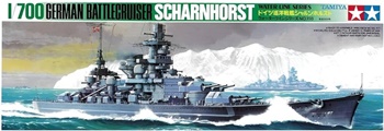 SCHARNHORST German battlecruiser, escala 1/700.
