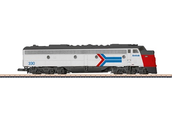Locomotora Diesel Amtrak E8A, época IV.
