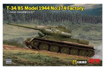 T-34/85 Model 1945 n. 174 factory, escala 1/35.