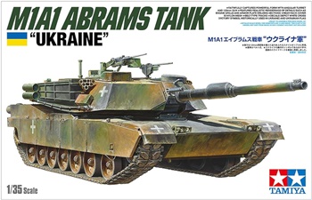 M1A1 ABRAMS TANK UKRAINE, escala 1/35.