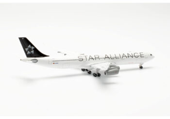 Airbus A340-300 Star Alliance.