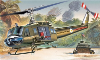 BELL UH-1D Iroquois, escala 1/72.