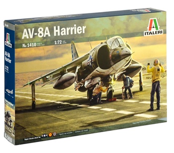 AV-8A Harrier, kit plástico escala 1/72.