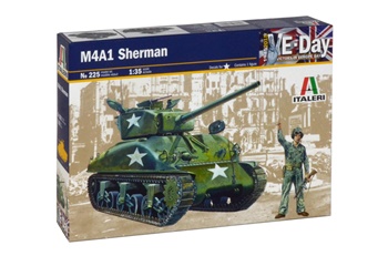 M4A1 Sherman. Kit plástico escala 1/35.