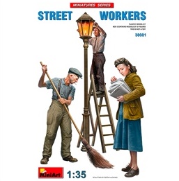 Trabajadores de calle.