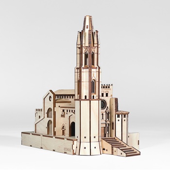 Basílica de Sant Feliu, Girona. Kit de madera.