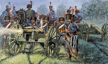 French Artillery, escala 1/72.