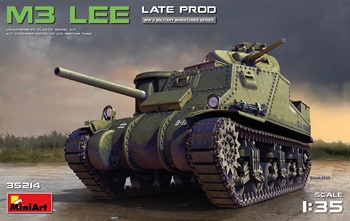 M3 LEE Late Prod, kit plástico escala 1/35.