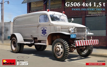 Panel delivery truck G506 4x4 1.5t.