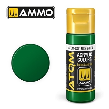 ATOM COLOR Fern green, 20ml.