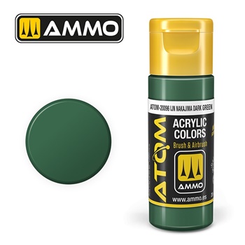 ATOM COLOR IJN Nakajima dark green, 20ml.