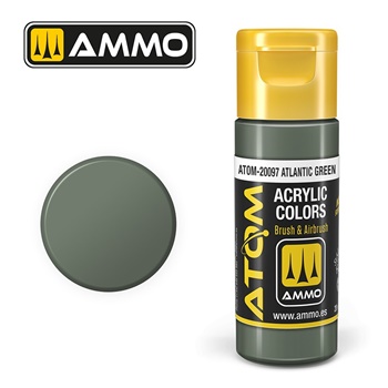 ATOM COLOR Atlantic green 20ml.