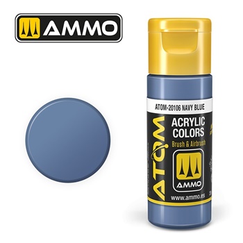 ATOM COLOR Uniform Blue 20g