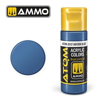 ATOM COLOR Uniform Blue 20g