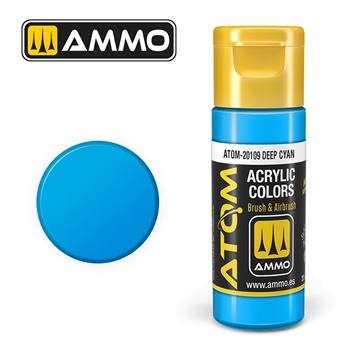 ATOM COLOR Deep Cyan 20g