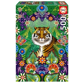 Tigre de Bengala, 500 piezas.
