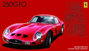 Ferrari 250 GTO. Kit plástico escala 1/24.