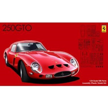 Ferrari 250 GTO. Kit plástico escala 1/24.