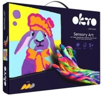 OKTO Set creativo de arte sensorial Conejo.