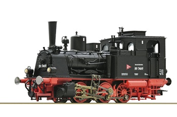 Locomotora de vapor serie 89.70-75 DR, época III. Digital con Sonido.