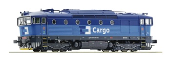 Locomotora diésel serie 750 de CD Cargo, época VI.