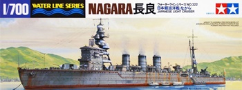 NAGARA Japanese light cruiser, escala 1/700.