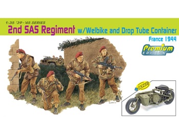 2nd SAS Regiment Francce 1944, escala 1/35.