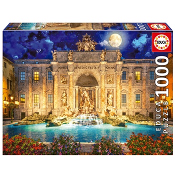 Fontana di Trevi, 1000 piezas.