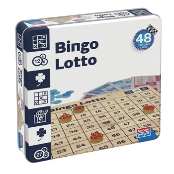 Bingo Lotto de madera.