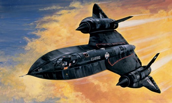 SR-71 Blackbird, escala 1/72.