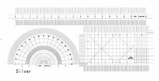 Set de reglas flexibles de 0.05mm.