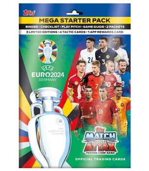 Starter pack cartas match attax Eurocopa 2024.