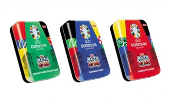 Mini latas cartas Match Attax Eurocopa 2024.