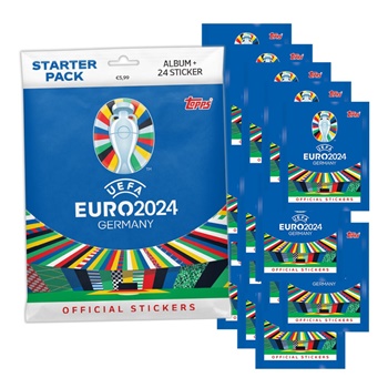 Starter pack cromos Eurocopa 2024.