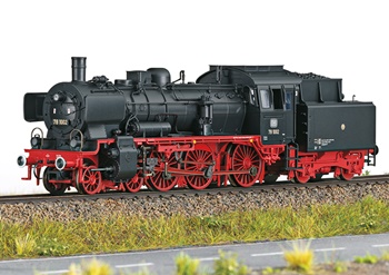 Locomotora de vapor 78 1002, tipo 2C2h2 con ténder corto de dos ejes 2