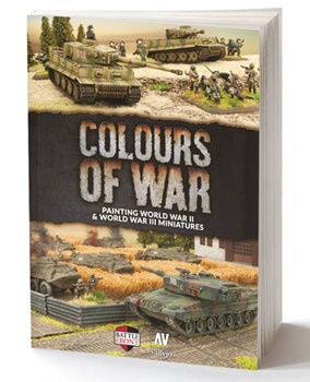 Libro: Colours of war. Painting World War II an World War III miniatur