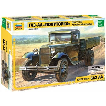 Soviet truck GAZ-AA, escala 1/35.