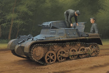 German Panzer 1Ausf. A. Sd. Kfz. 101, escala 1/35.